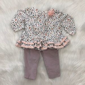 Savannah | Little Girls’ Outfit | 3-6 months